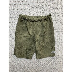The NORTH FACE Boys Garcons Shorts Size L  14/16 Regular Olive Green Polyester